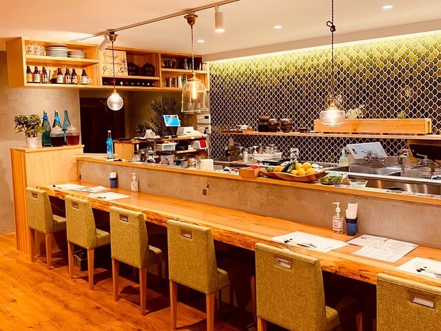 お客様が美味しく愉しく過ごせる空間