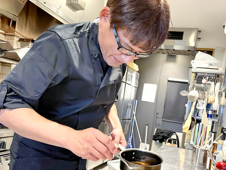 料理の腕をふるってください！