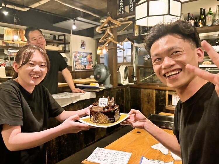 日本人スタッフとも仲良し