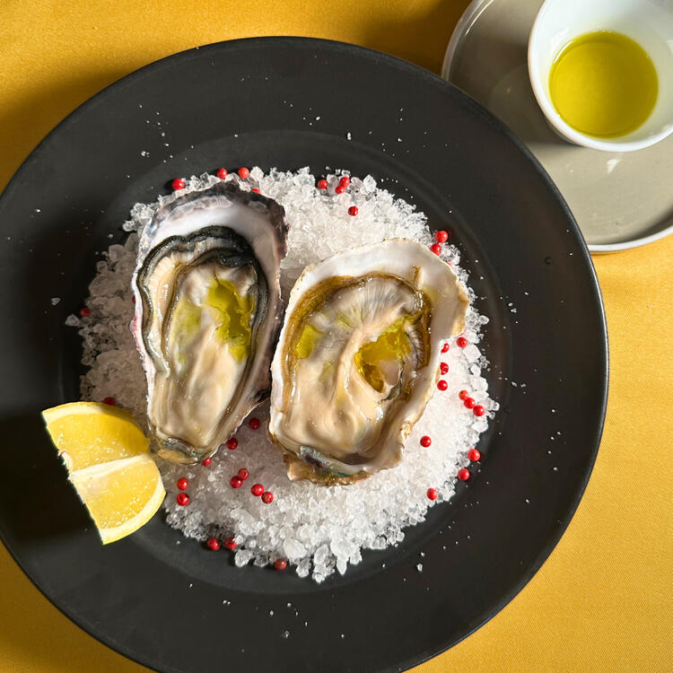 海の幸を多彩なサルサと共に