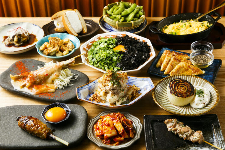 色々な地域の食材と料理を楽しめます