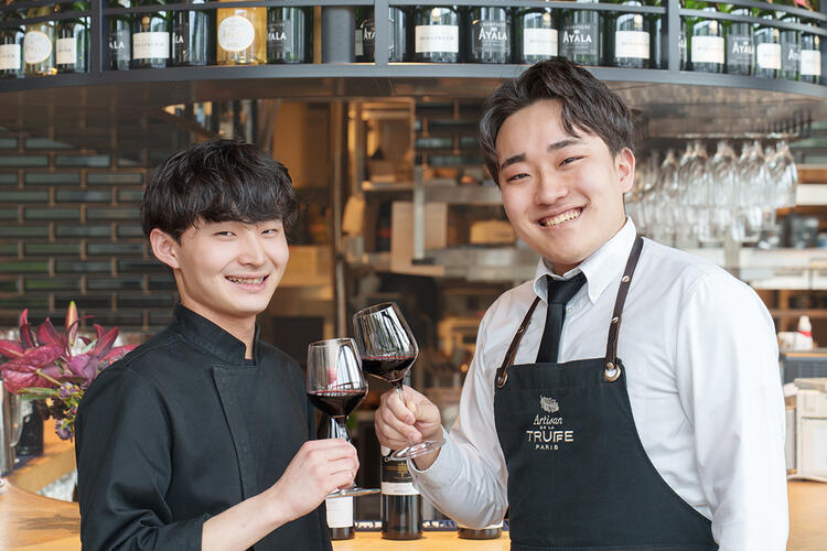 チームワークバッチリ！楽しく働ける！