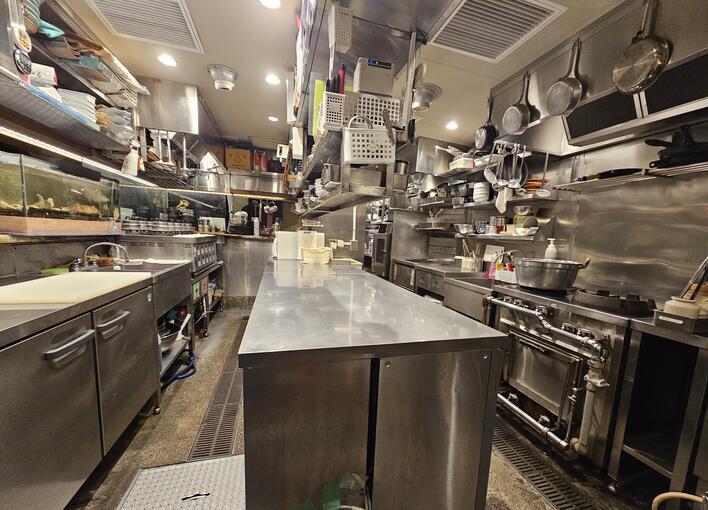 充実した厨房設備で働きやすい環境