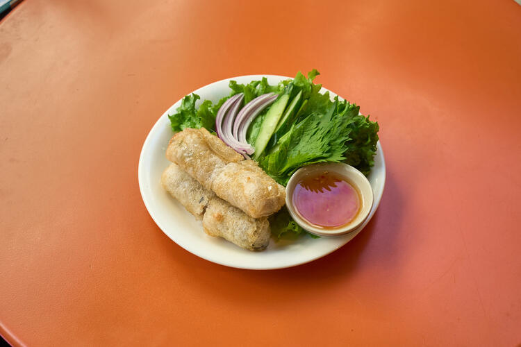 絶品自家製揚げ春巻き