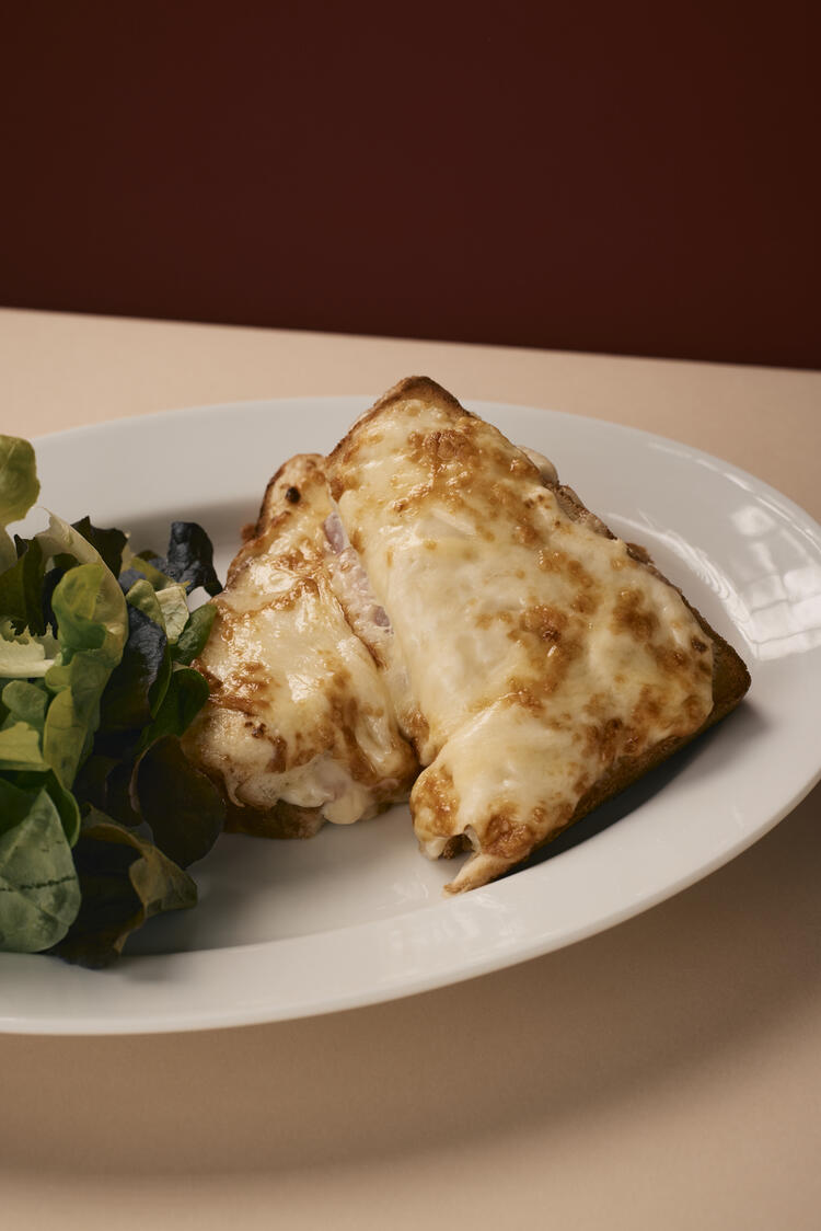 ランチメニュー「クロックムッシュ」