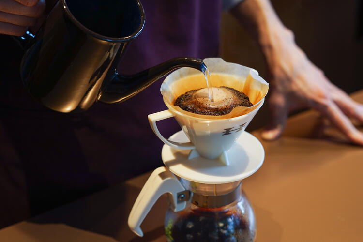 ペーパードリップの淹れ方も教えます！