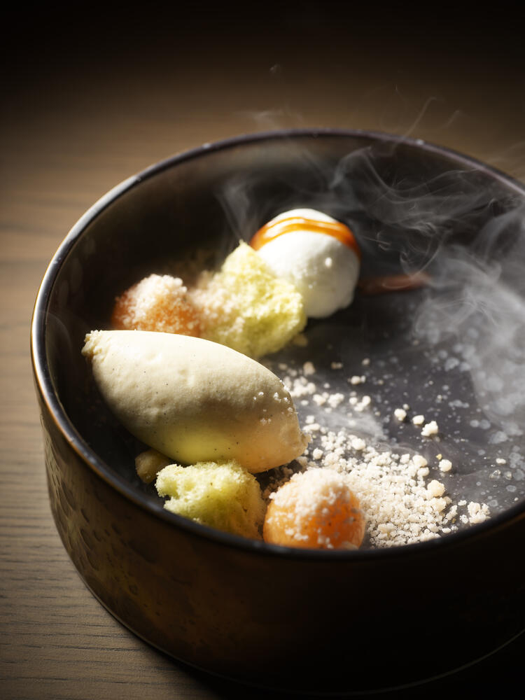 デザートの調理もお任せします！