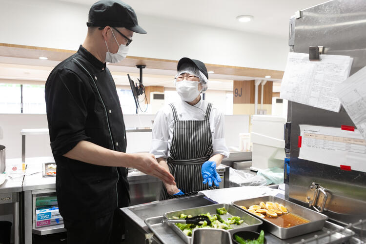 しっかりと教育をしています。