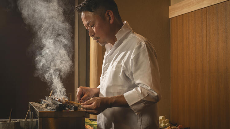 経験豊富な店主から学べる