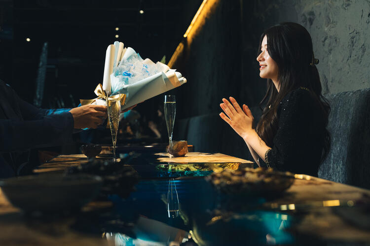 廃材とは思えない上質な内装