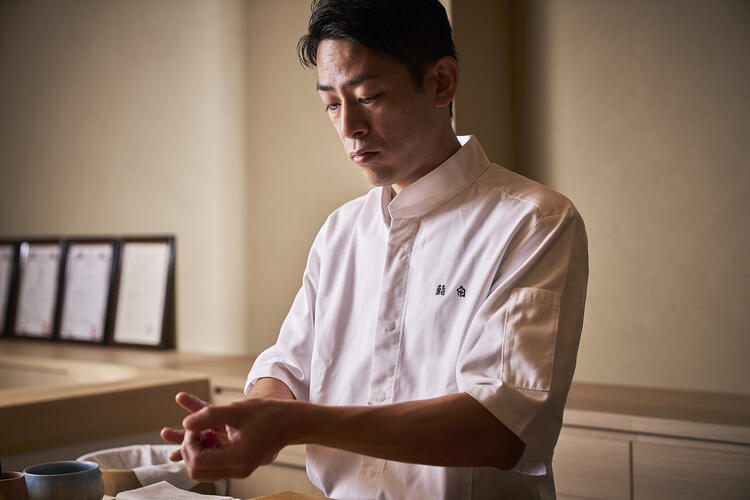 すぐに握りの工程に挑戦できる環境