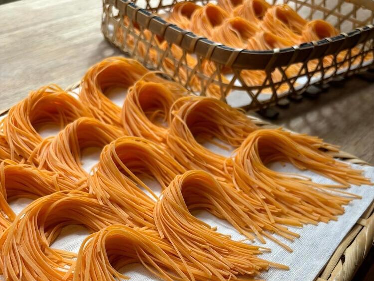 パスタの麺から毎日てづくり
