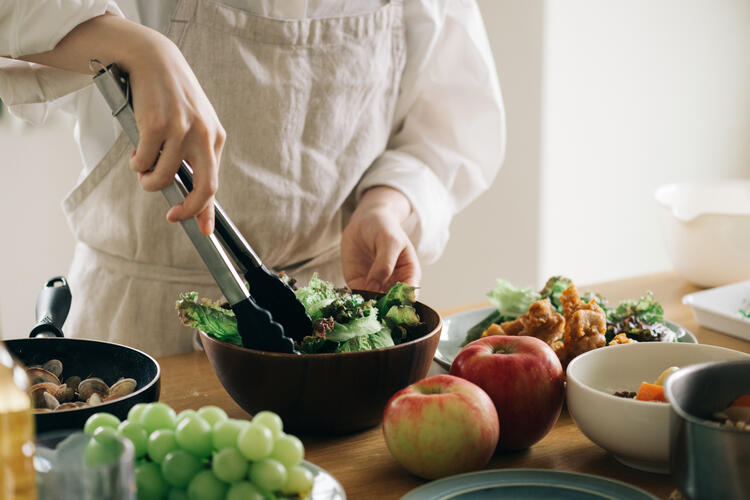 栄養満点の和漢食事を提供※写真はイメージ