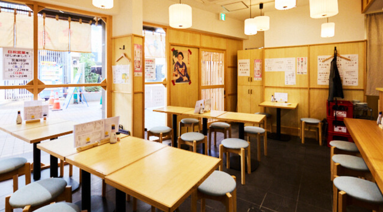 お客様との距離が近い温かな空間