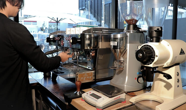 厳選したコーヒーと充実した機材