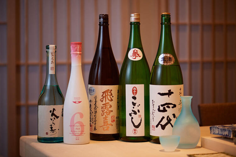 好評の日本酒ペアリング♪