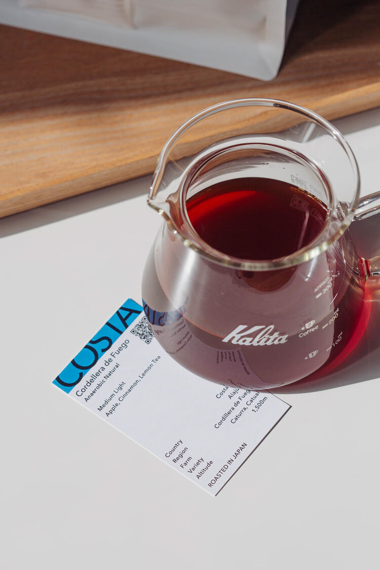 コーヒーペアリングにもこだわりを