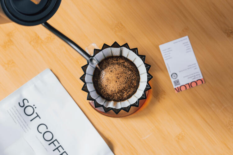 常時１５種類のコーヒーを取り扱っています