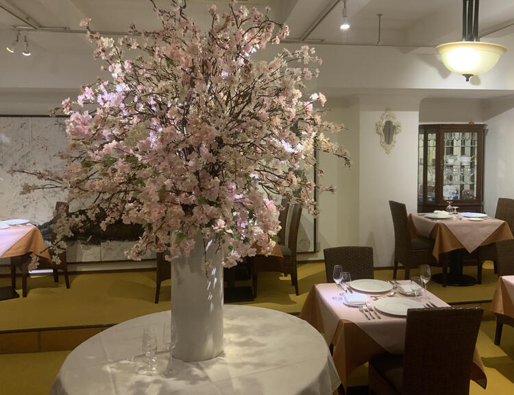 季節感溢れる店内装飾