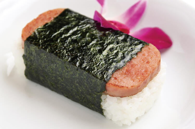 大人気のスパムむすび！