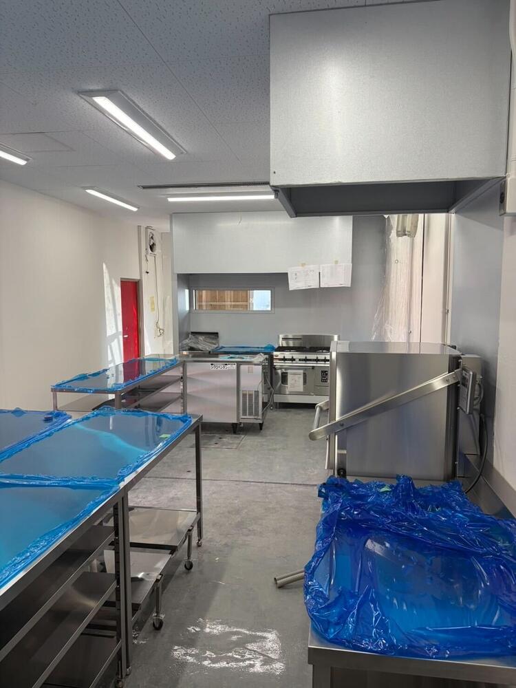 厨房も準備中♪