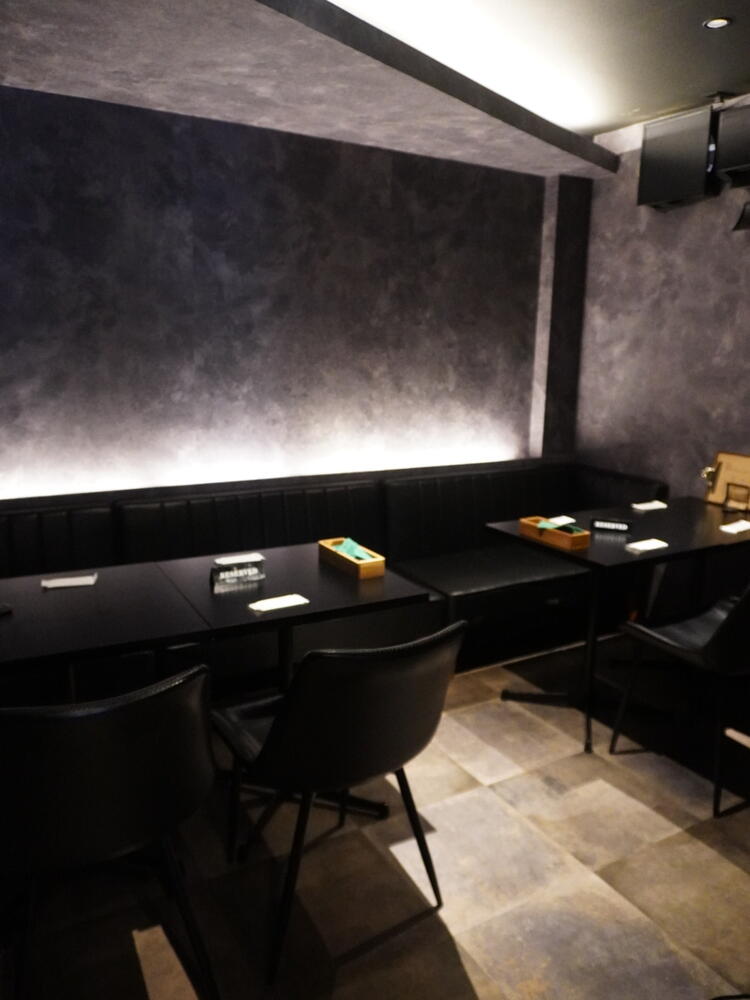 落ち着いて食事できる空間