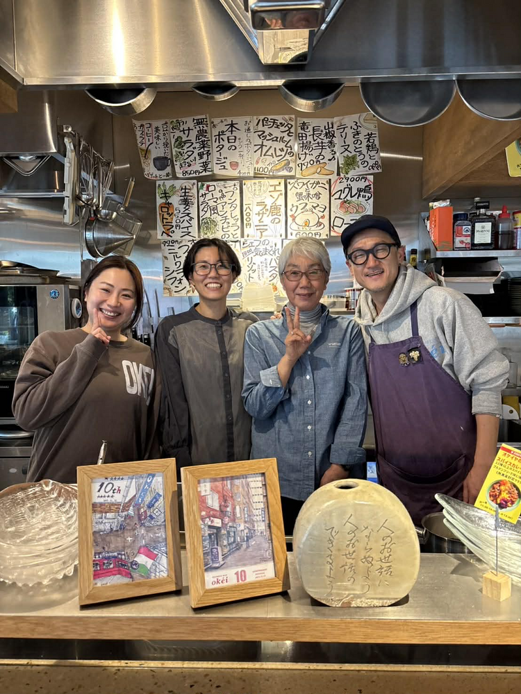 お客様との距離も近いアットホームな店作り