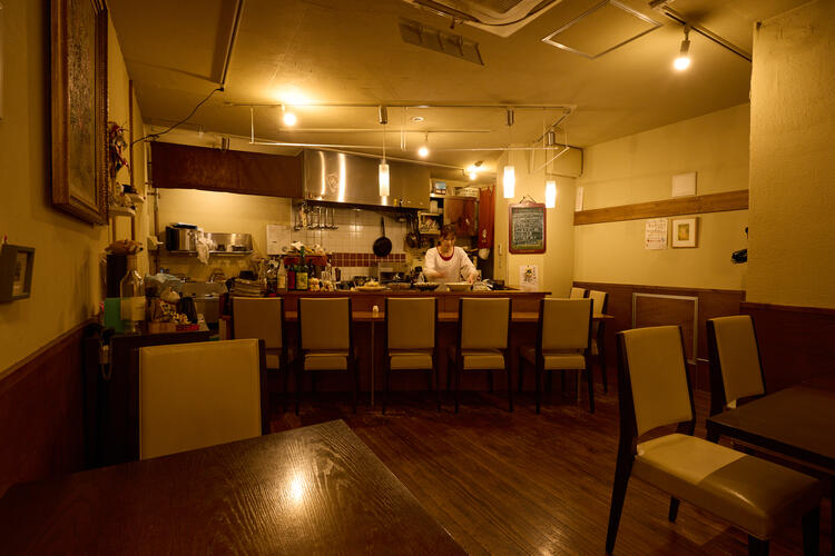 アットホームな店内