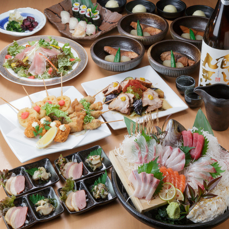 市場で厳選した新鮮魚介が目玉！