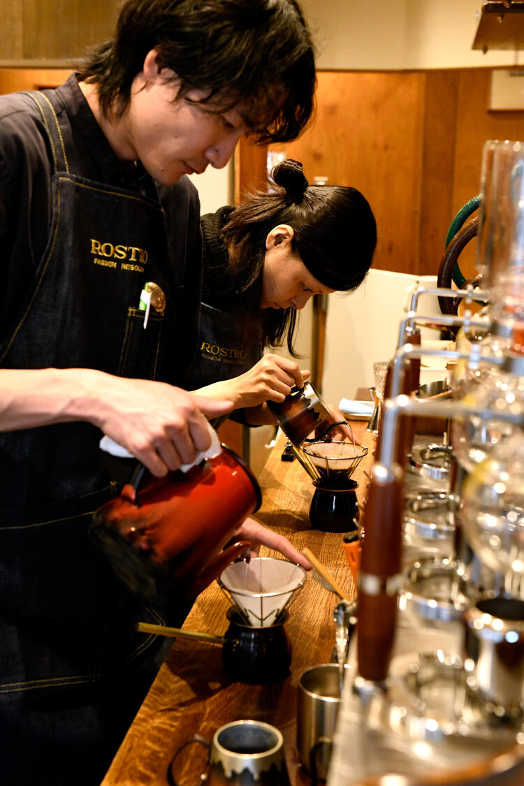 お客様の理想のコーヒーを真剣に創ります