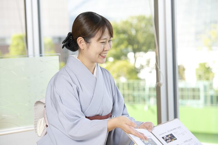 和装で働けられます♪