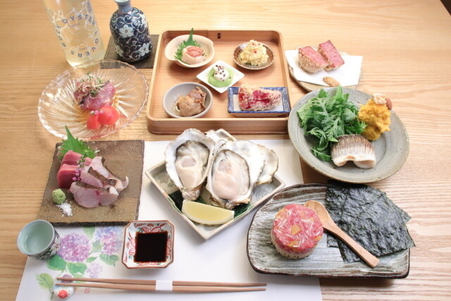 高品質な食材で料理をご提供しています