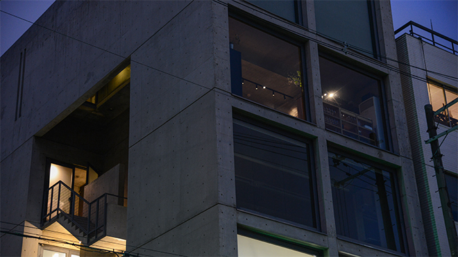 有名建築家が設計したビル内