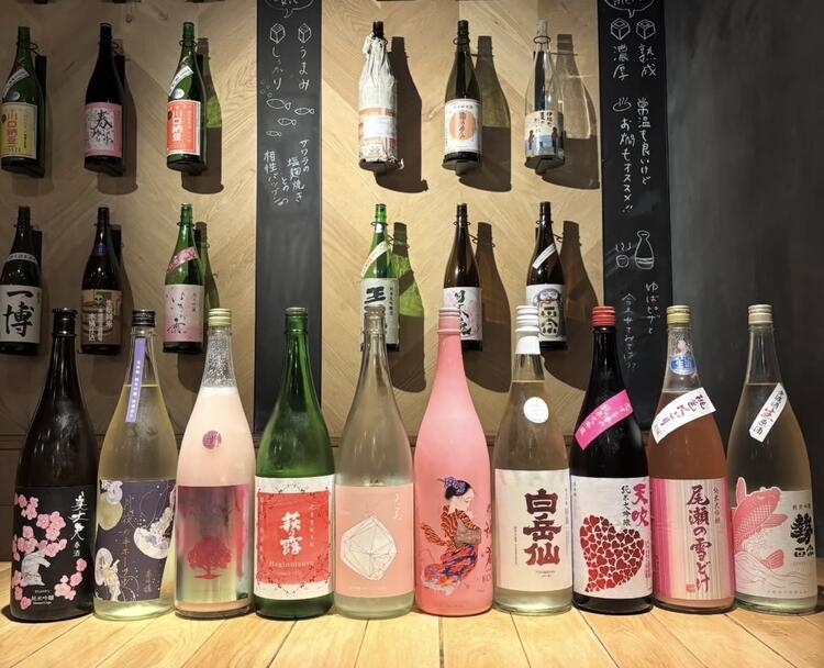 春酒も続々と　日本酒は試飲し放題！