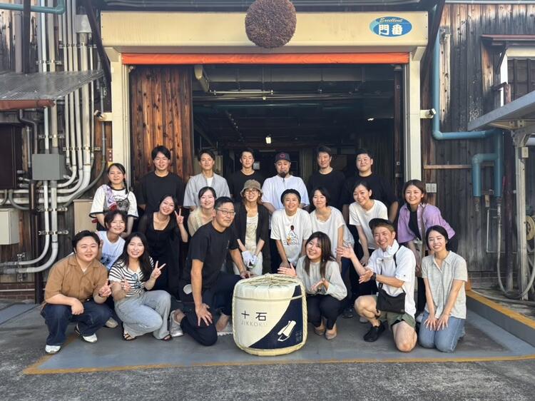 酒蔵訪問で基礎知識をしっかり磨きます