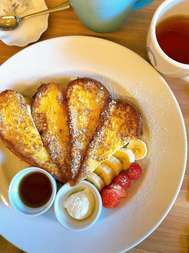 ドリンクもフードもNYと同じレシピで提供