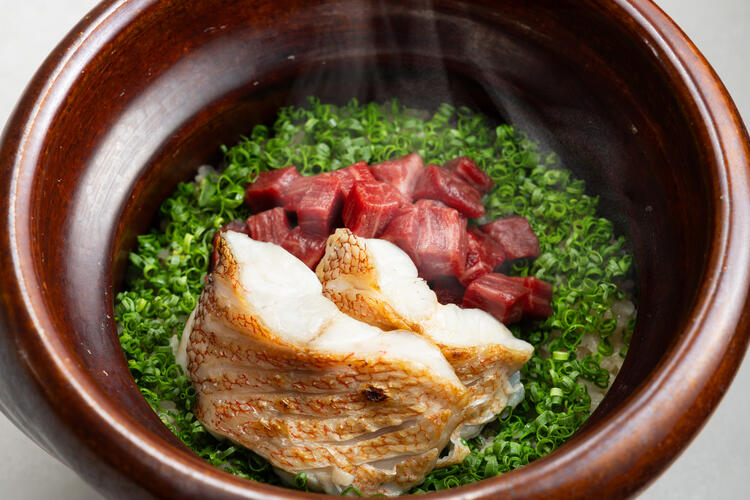 メニューはコース1種類のみ