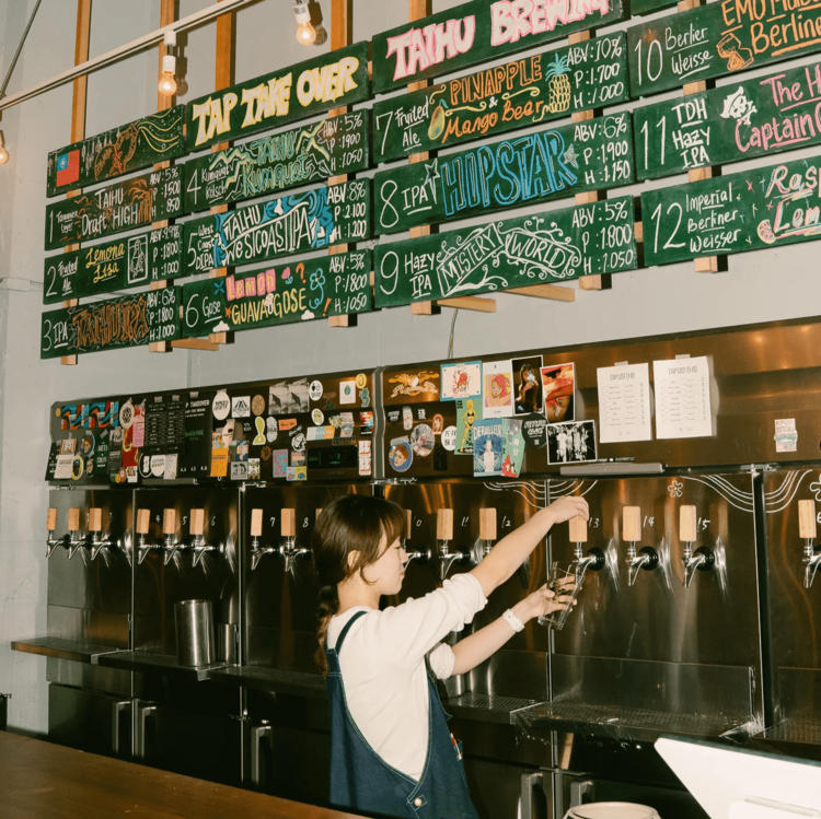 厳選したタップビール