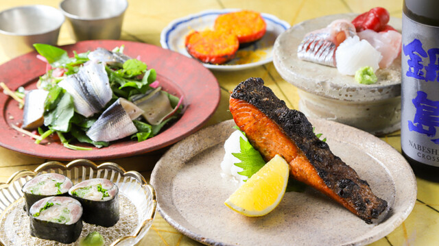 こだわった素材を使った料理ができます