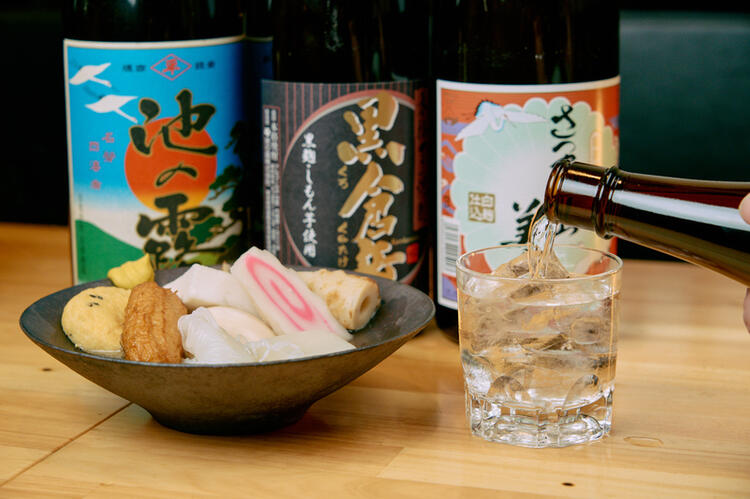 九州のお酒も豊富にご用意しています