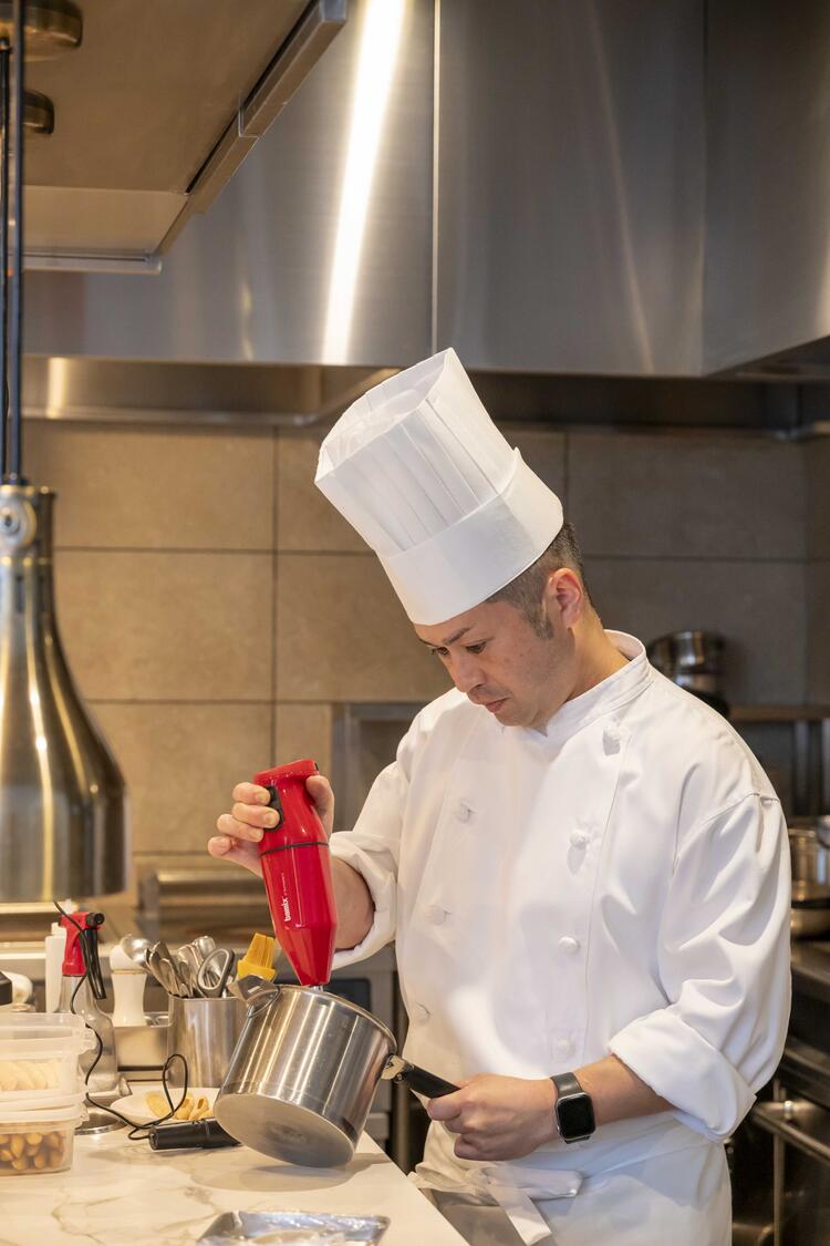 穏やかで美しい緊張感の中で仕事を