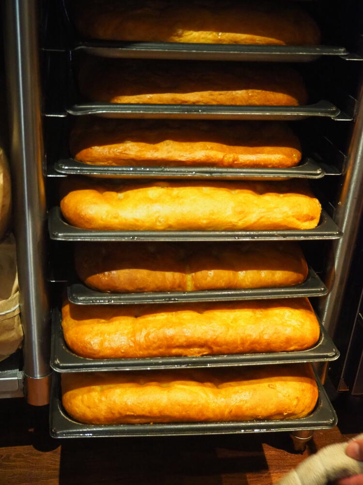 焼きたてのフォカッチャ