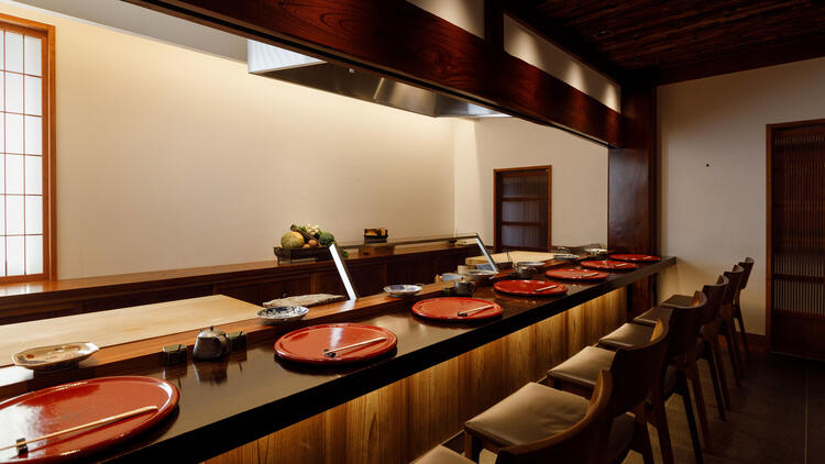 高級感のある店内◎