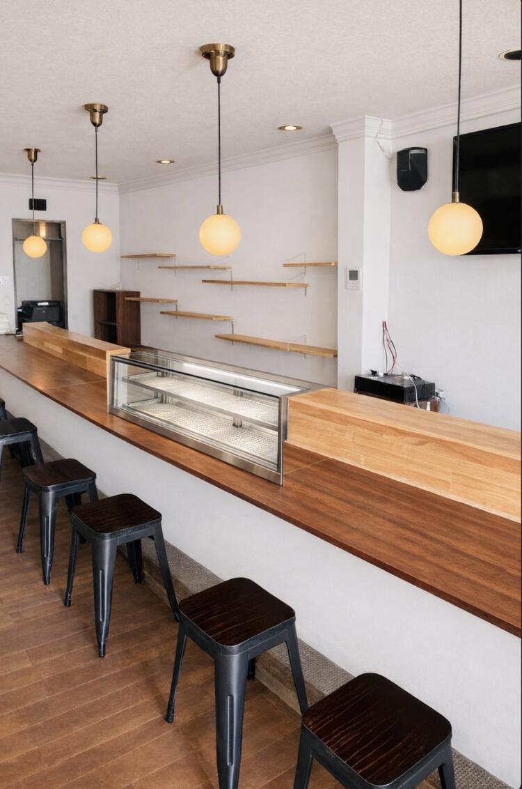 清潔感のあるおしゃれな店内◎