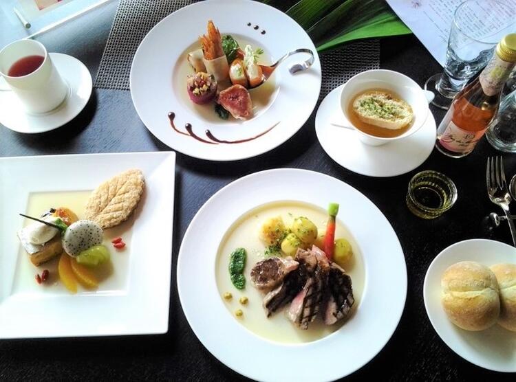 退院前のスペシャルディナーも！