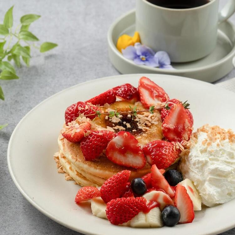 季節限定のパンケーキ