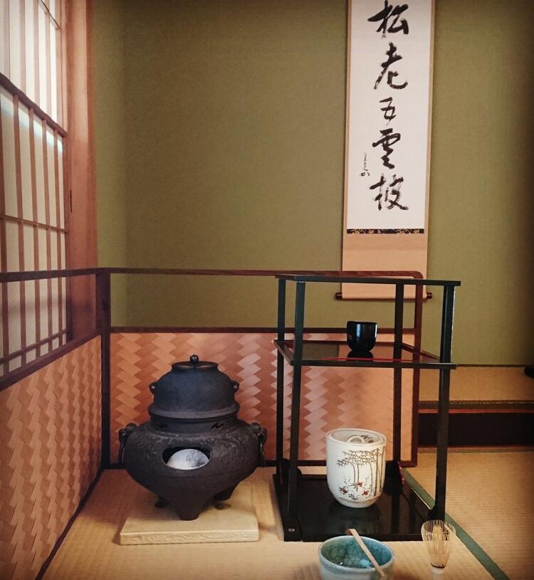 希望に応じて茶道の稽古も◎