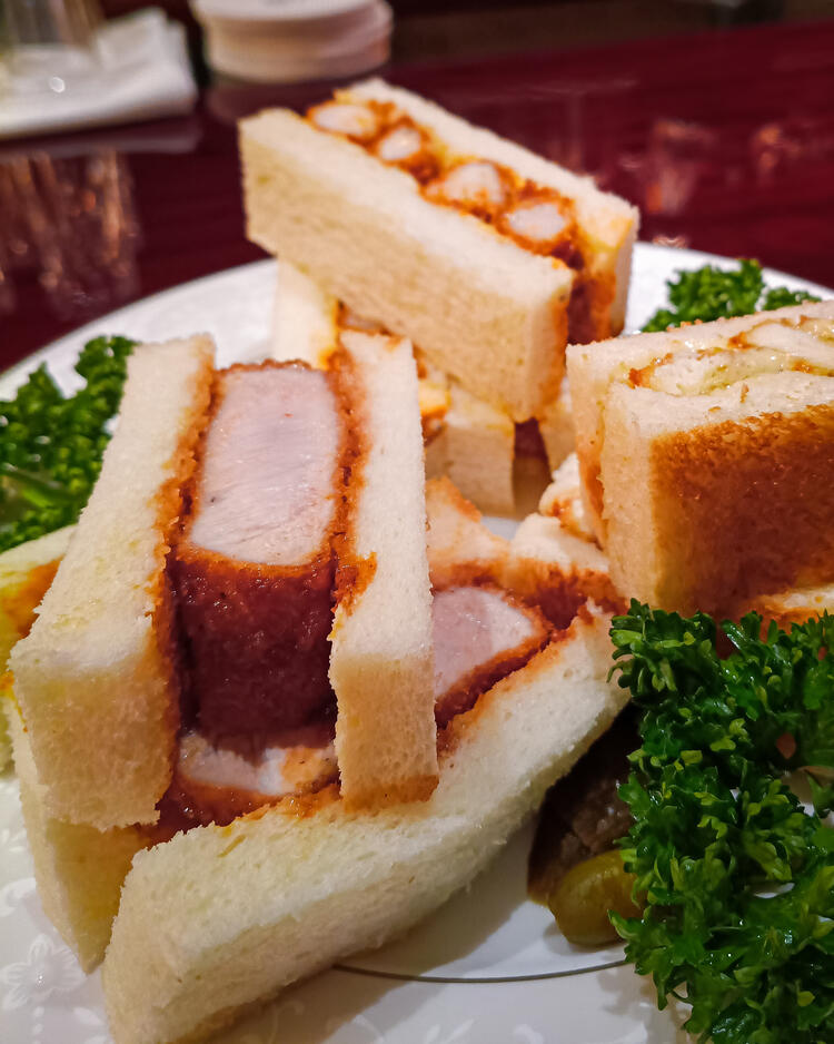 名物カツサンド！