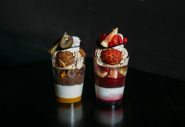 毎月新しく登場する大人気のパフェ