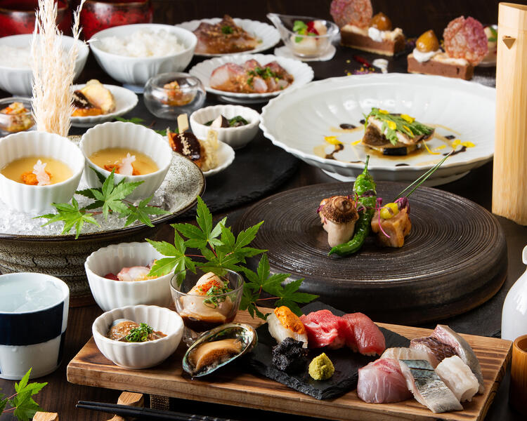 新鮮な食材をふんだんに使った料理